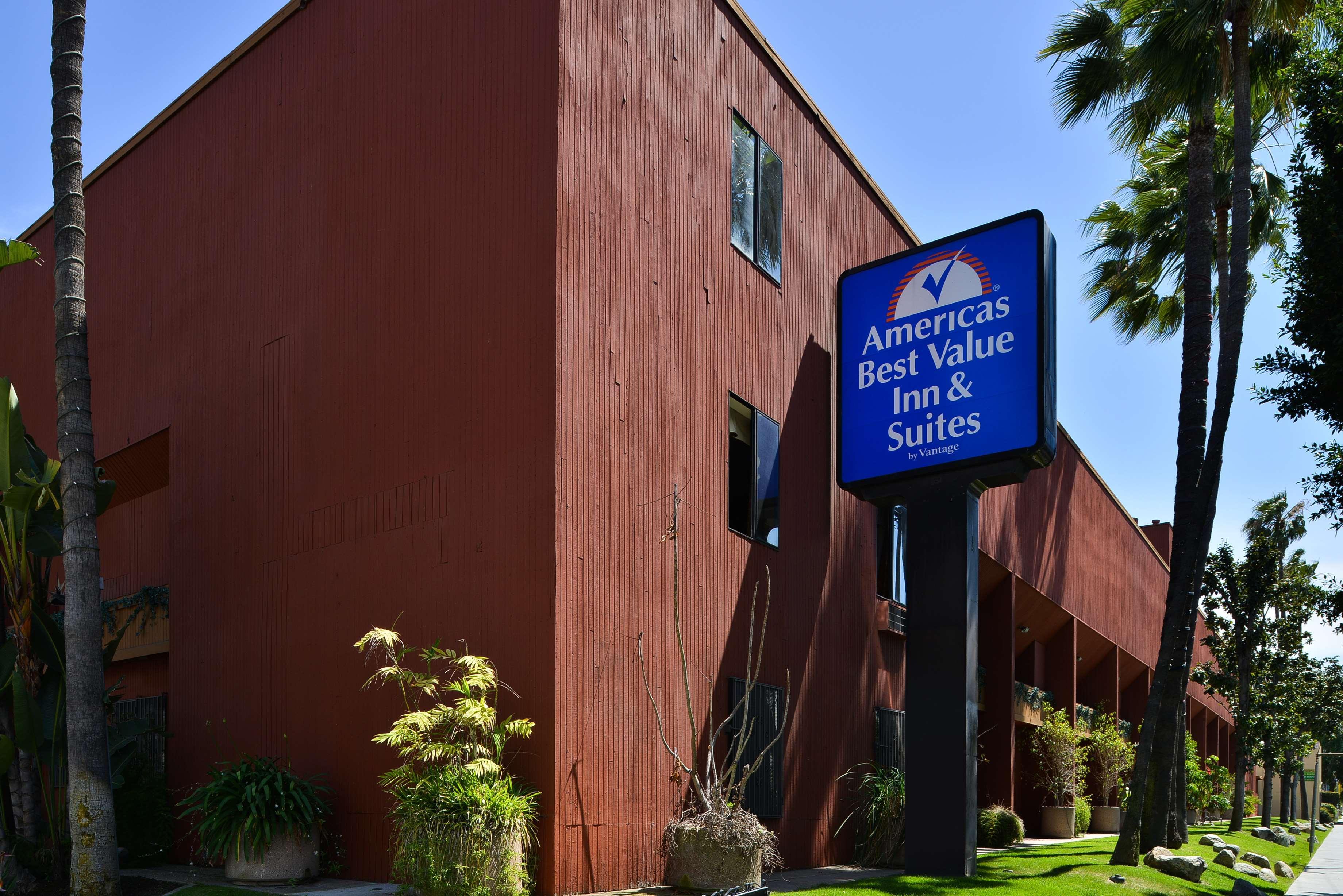 Americas Best Value Inn & Suites Los Angeles Downtown Sw Exteriör bild